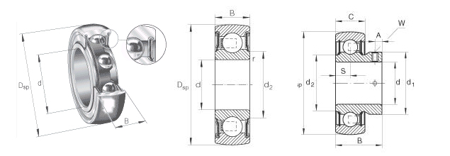 NTN  UKFL319;H2319X 